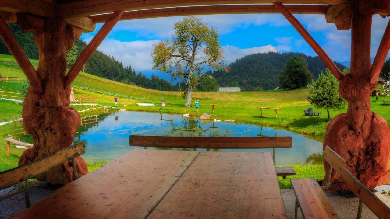 Glamping Vrhovc Hotel Zelezniki Buitenkant foto